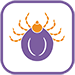 Logo Rode plek door teek