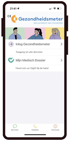 Curavista health Gezondheidsmeter PGO