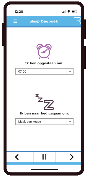 Slaap Voortgang Gezondheidsmeter PGO